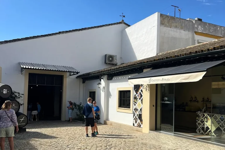 exterior bodega cayetano pino jerez visita guiada bodega jerez de la frontera 768x512
